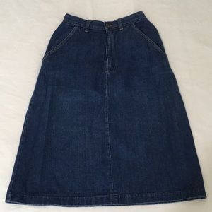 Host Pick 🌟 Vintage denim skirt Sears JR Bazaar